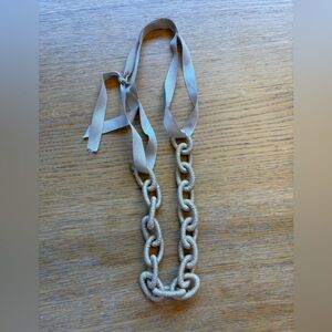 Amanda Pearl Rope necklace